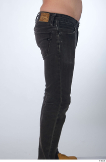 Nigel black jeans casual dressed thigh 0007.jpg